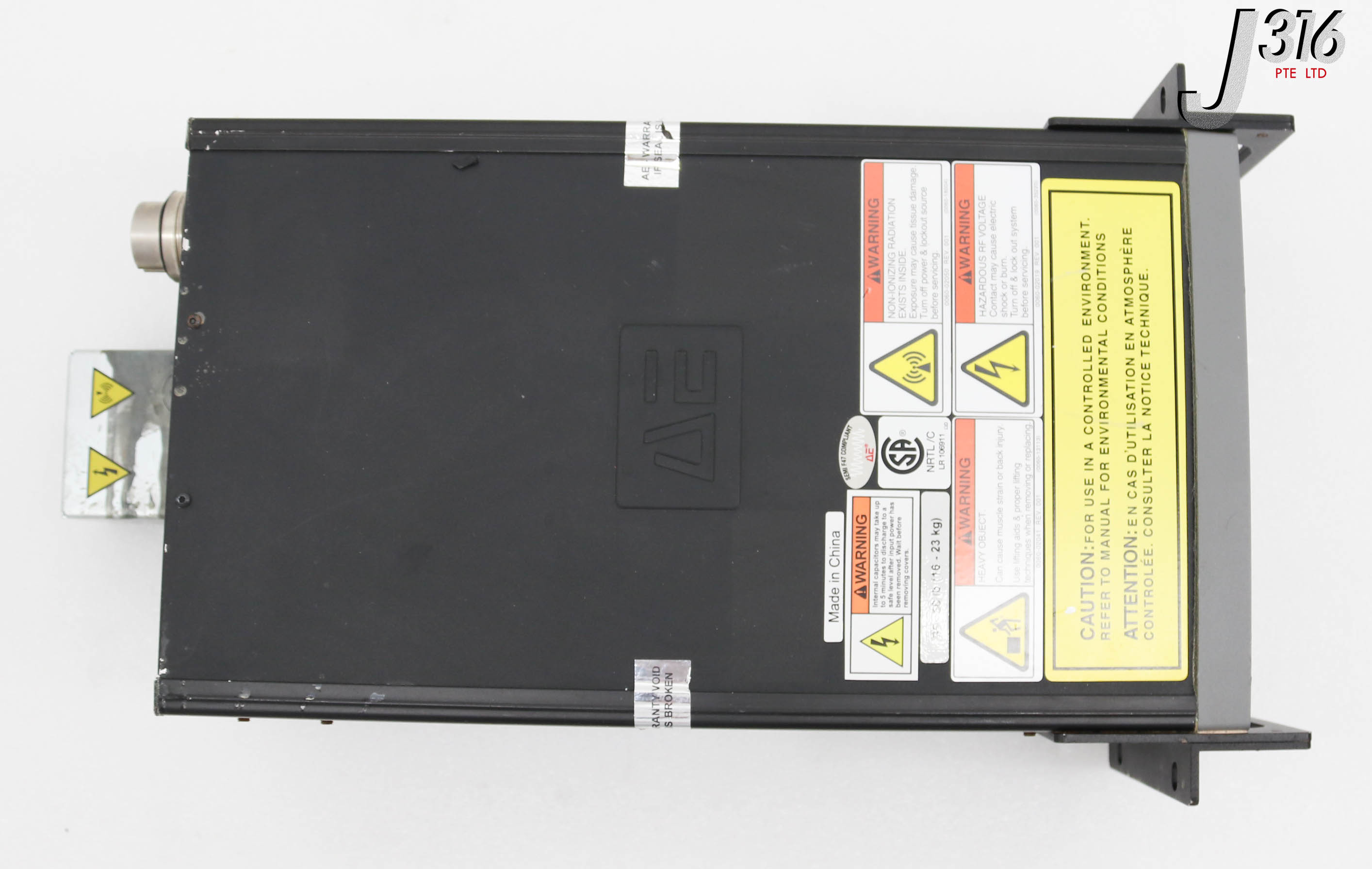 34473 ADVANCED ENERGY RF GENERATOR, APEX 3013, 3.0KW 13.56MHZ